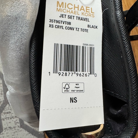 Jet Set Travel Extra-Small Logo Top-Zip Tote Bag - Picture 2 of 4